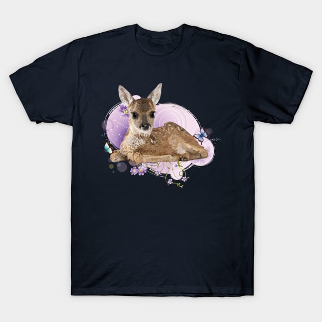 Deer T-Shirt by obscurite